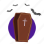 coffin, death, halloween, tomb 