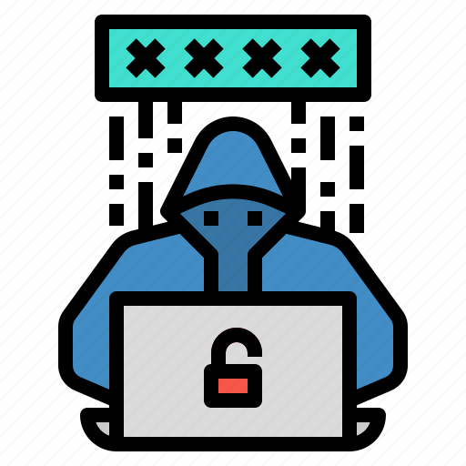 Criminal, hacker, programmer, screen, thief icon - Download on Iconfinder