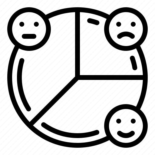 Chart, emoji, face, feedback, percentage icon - Download on Iconfinder