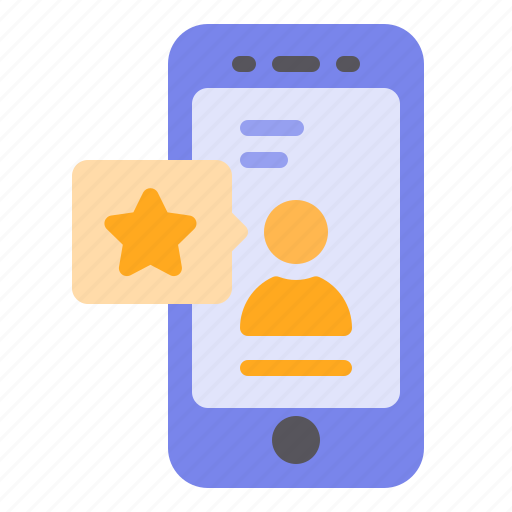 Call, comment, smartphone, star, video icon - Download on Iconfinder