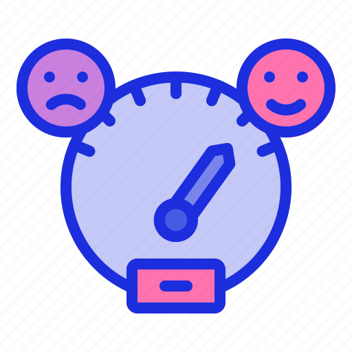 Feedback, happy, meter, sad, testimonial icon - Download on Iconfinder