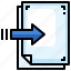 import, file, arrow, document, option 