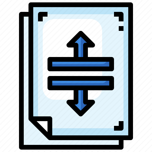 Text, height, adjustment, art icon - Download on Iconfinder