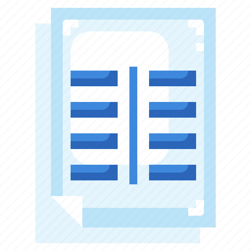 Column, edit, tools, text, adjustment, alignment icon - Download on Iconfinder
