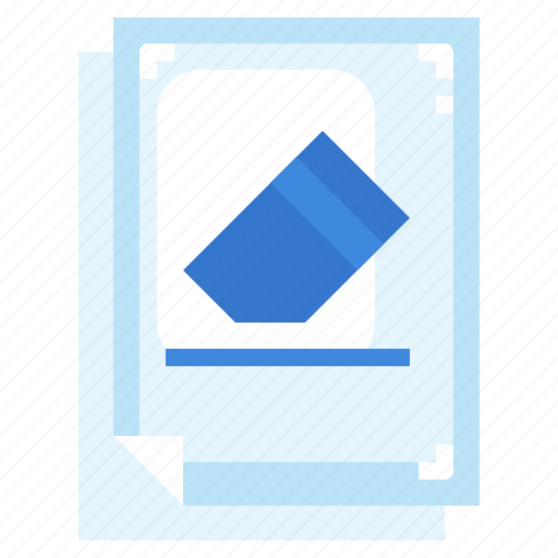 Eraser, edit, tools, removal, clean, paper icon - Download on Iconfinder