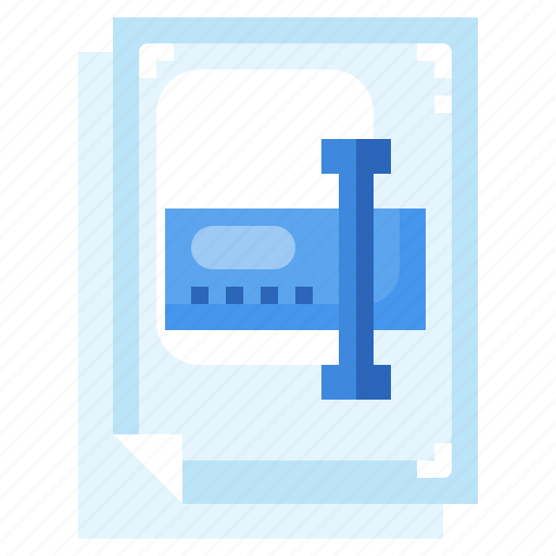Text, box, size, field, edition, format icon - Download on Iconfinder