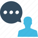 communication, speech bubble, user, talking, discussing
