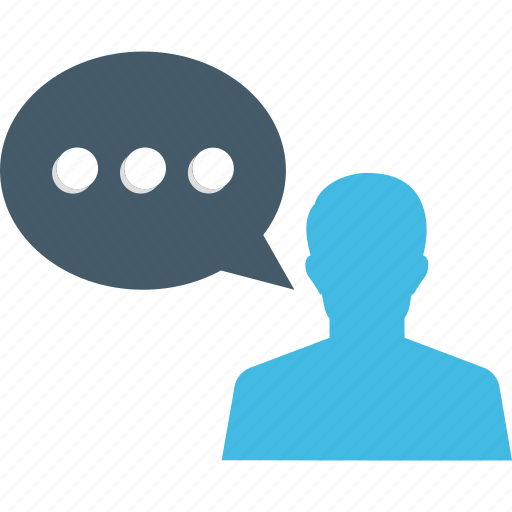 Communication, speech bubble, user, talking, discussing icon - Download on Iconfinder