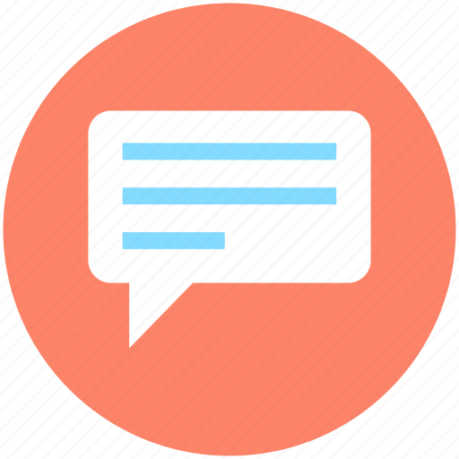 Conversation, message, speech bubble, text message, texting icon - Download on Iconfinder