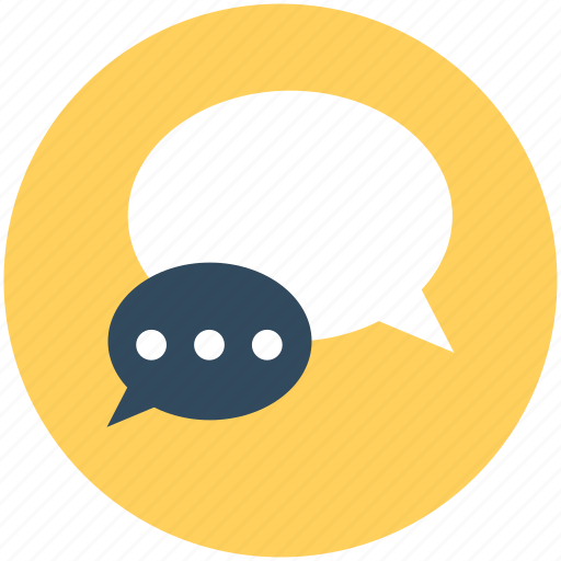 Chat bubbles, chatting, communication, speech bubbles, talk icon - Download on Iconfinder