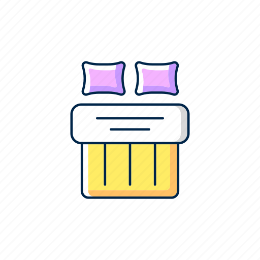 Textile, bed, blanket, pillow icon - Download on Iconfinder