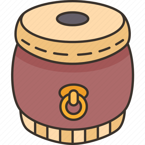 Drum, glong, thad, percussion, instrument icon - Download on Iconfinder