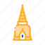 antique, building, landmark, religion, thai, thailand, tower 