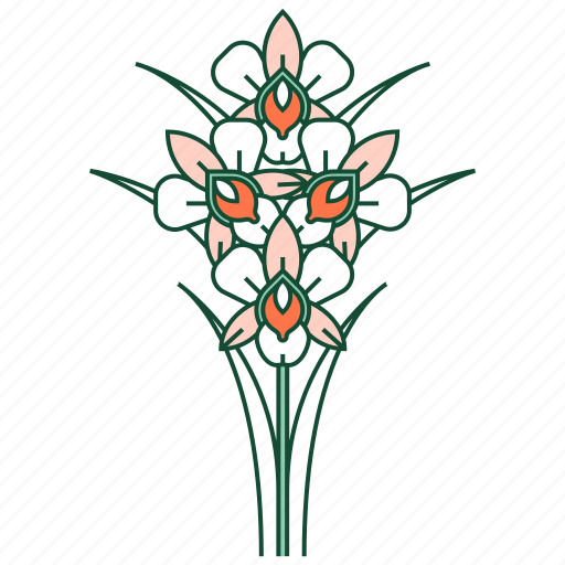 Asia, botany, culture, orchid flower, ornament, thai orchid, thailand icon - Download on Iconfinder