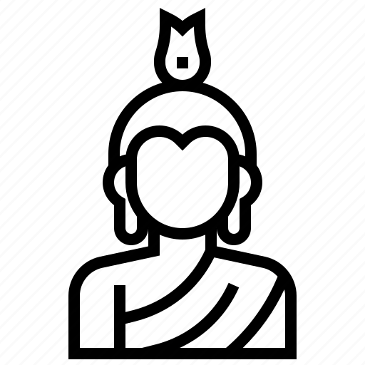 Buddha, sculpture, statue, thailand icon - Download on Iconfinder