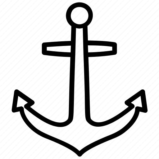 Anchor, marine equipment, ship anchor, ship equipment, water nautical icon - Download on Iconfinder