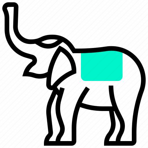 Animal, elephant, safari, thailand icon - Download on Iconfinder