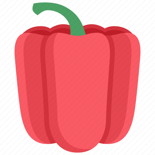 Bell, pepper, ingredient, fresh, food, vegetable, healthy icon - Download on Iconfinder
