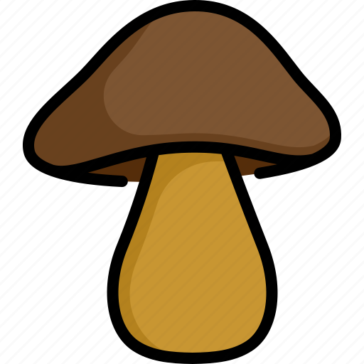 Mushroom, food, organic, vegetarian, vegan, healthy, vegetable icon - Download on Iconfinder