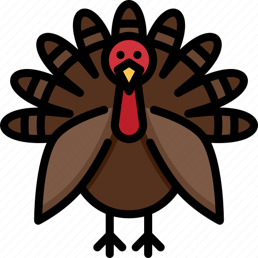 Chicken, turkey, farm, animal, poultry, bird, thanksgiving icon - Download on Iconfinder