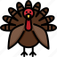 chicken, turkey, farm, animal, poultry, bird, thanksgiving 