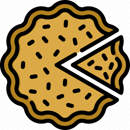 Pie, food, pastry, sweet, dessert, homemade, bakery icon - Download on Iconfinder