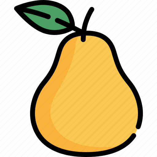 Pear, fruit, fresh, ripe, food, juicy, organic icon - Download on Iconfinder