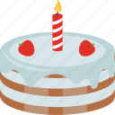 birthday cake, cake, celebration, cream cake, dessert