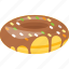 chocolate cake, chocolate donut, chocolate doughnut, creamy breakfast idea, sweet snack 