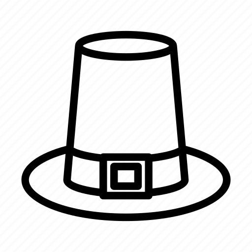 Thanksgiving, pilgrim hat, hat, clothing, clothes, cloth icon - Download on Iconfinder