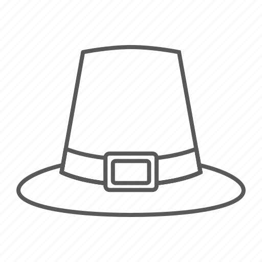 Pilgrim, hat, thanksgiving, traditional, celebration, holiday icon - Download on Iconfinder