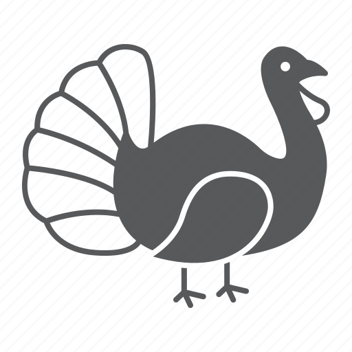 Turkey, bird, thanksgiving, farm, meat, organic icon - Download on Iconfinder