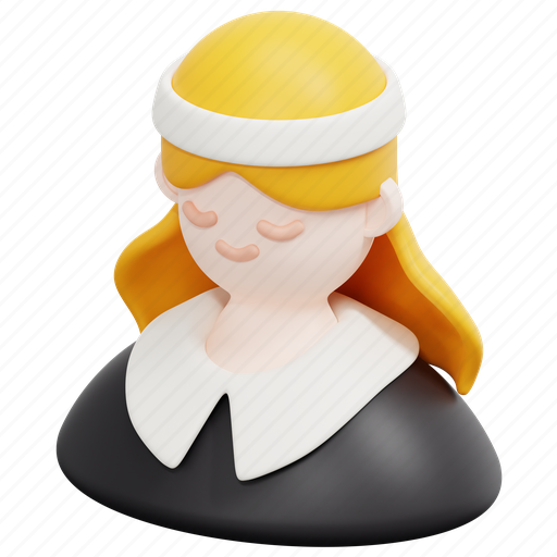 Pilgrim, thanksgiving, avatar, costume, woman, cultures, 3d 3D illustration - Download on Iconfinder
