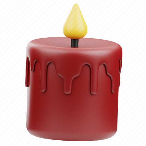 Candles, thanksgiving, holiday, autumn, happy, fall, celebration 3D illustration - Download on Iconfinder