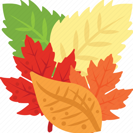 Autumn leaves, colorful leaves, decoration leaves, dried leaves, leaves icon - Download on Iconfinder