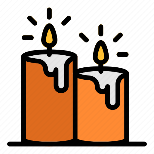 1, candle, thanksgiving, celebration, grateful, light icon - Download on Iconfinder