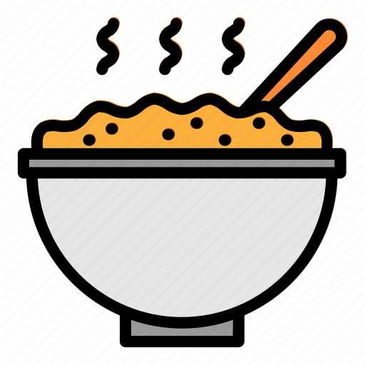 Porridge, thanksgiving, food, bowl, healthy icon - Download on Iconfinder
