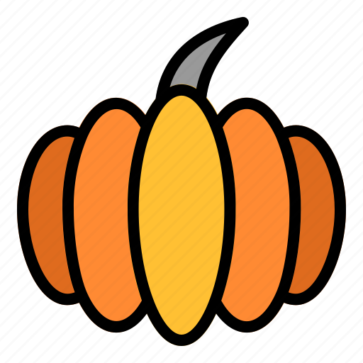 Pumpkin, thanksgiving, cucurbita, food, vegetable icon - Download on Iconfinder