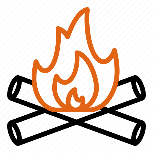 1, bonfire, fire, burn, thanksgiving, camping icon - Download on Iconfinder