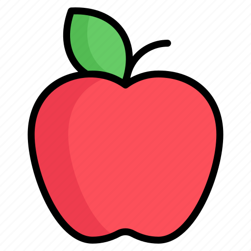 Apple, fruit, healthy, diet, fresh, nutrition, health icon - Download on Iconfinder