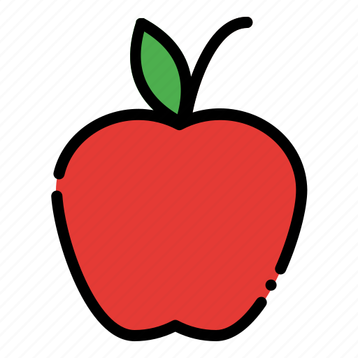 Apple, thanksgiving, holiday, autumn, vacation, food, fruit icon - Download on Iconfinder