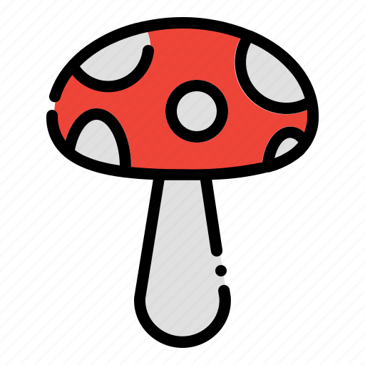 Mushroom, thanksgiving, holiday, autumn, vacation, food icon - Download on Iconfinder