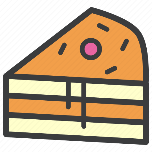 Cake, cranberry, dessert, pie, sweet, thanksgiving, hygge icon - Download on Iconfinder