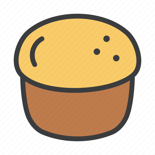 Bake, cake, dessert, pastry, scone, bagel, hygge icon - Download on Iconfinder