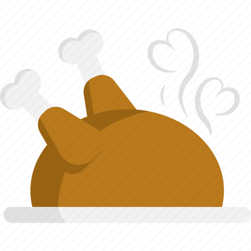 Chicken, cooking, food, kitchen, restaurant, thanksgiving, turkey icon - Download on Iconfinder
