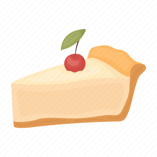 Cake, cherry, day, holiday, pie, thanksgiving icon - Download on Iconfinder