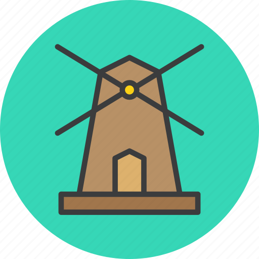 Country, electricity, energy, power, side, windmill icon - Download on Iconfinder