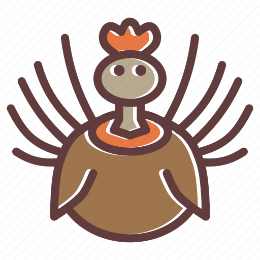 Bird, thanksgiving, turkey icon