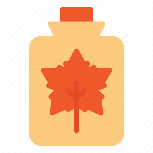 Maple, syrup, thanksgiving, holiday, autumn, vacation icon - Download on Iconfinder