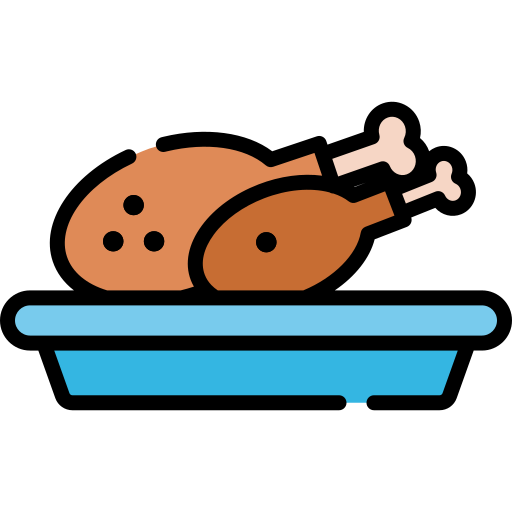 Thanksgiving, mix, turkey leg, turkey, chicken leg, chicken, food icon - Free download